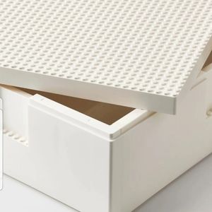 BYGGLEK IKEA LEGO LARGE BOX WITH LID
